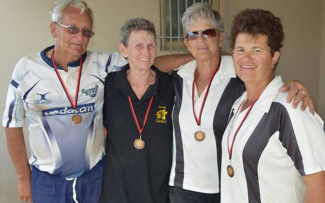  Hennie Henn, Stella Geldenhus, Toeks Moore en Karina Botha